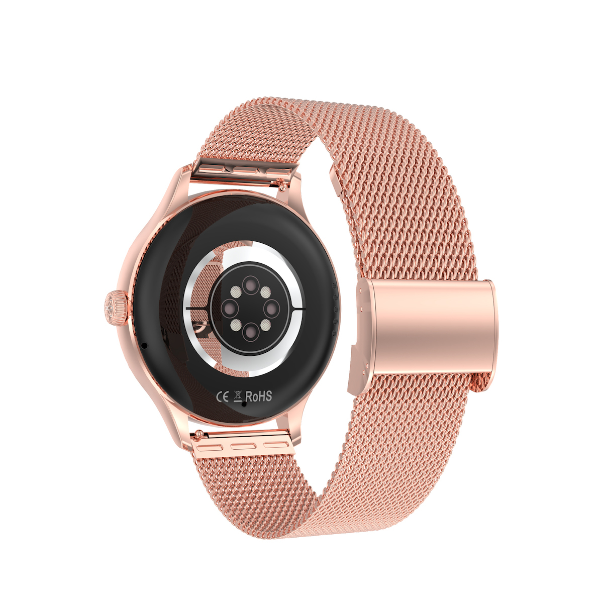 Aluminium Smartwatch with Heart Rate Monitor (Gold) view 5