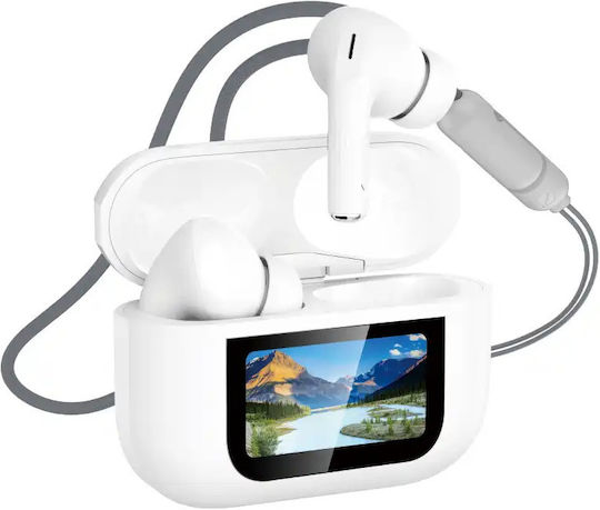 Ven-Dens VD-BT018 In-ear Bluetooth Handsfree Earphones with Charging Case White view 1