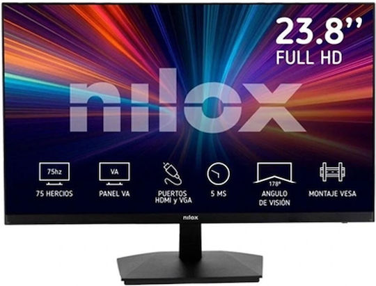 Nilox NXM24FHD11 VA Monitor 23.8" FHD 1920x1080 with Response Time 5ms GTG view 3