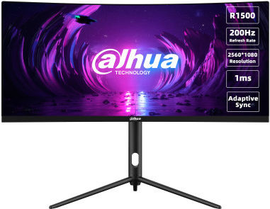Dahua LM30-E330CA Ultrawide VA Curved Gaming Monitor 30" FHD 2560x1080 200Hz with Response Time 1ms GTG