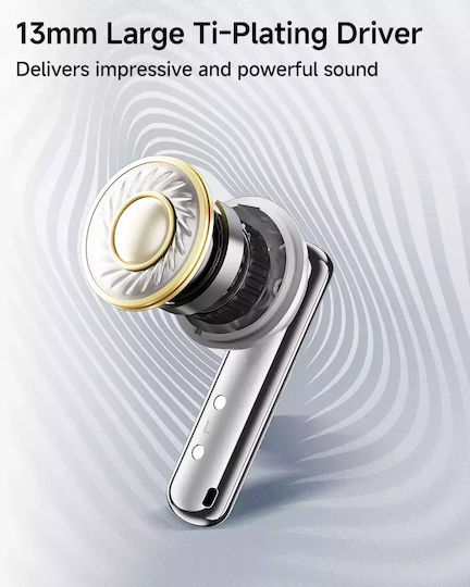 QCY Ailypods Clear In-ear Bluetooth Handsfree Earphones with Charging Case Black vue 7