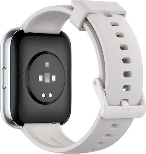 Realme Watch 2 Pro with Heart Rate Monitor (Silver) vue 4