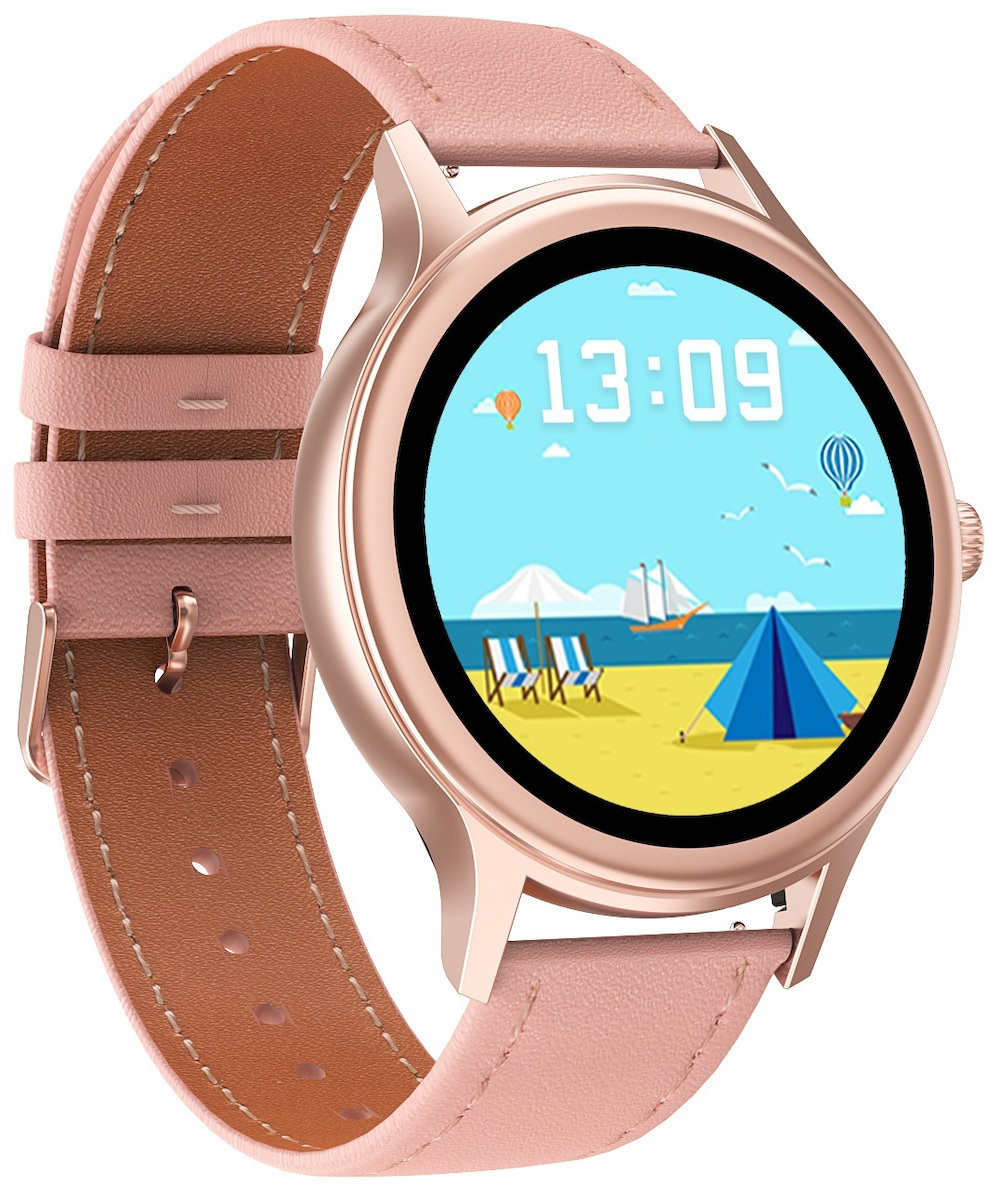 DoFitTop Aluminium Smartwatch with Heart Rate Monitor (Pink - Small) view 6