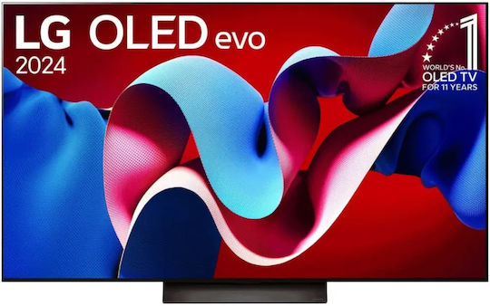 LG Smart Television 55" 4K UHD OLED OLED55C41LA HDR (2024) view 1