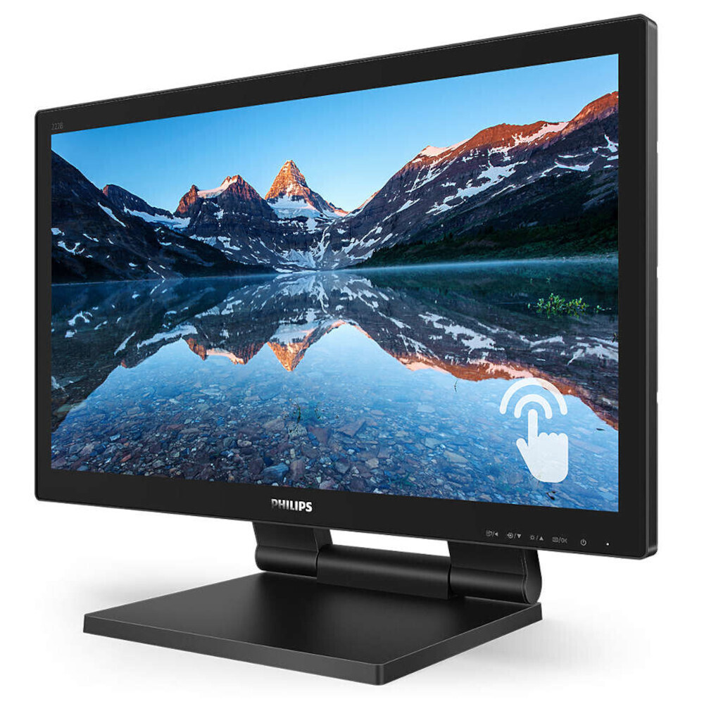 Philips B Line 222B9TA VA Touch Monitor 21.5" FHD 1920x1080 With Response Time 2ms GTG Silver view 5