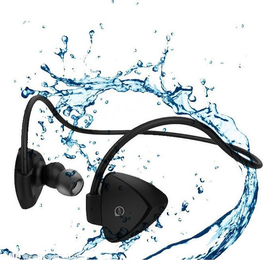 Awei A840BL In-ear Bluetooth Handsfree Earphones with Sweat Resistance Black view 4