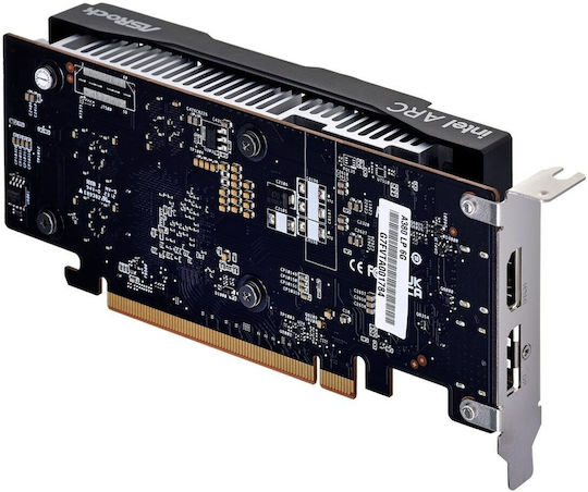 ASRock ARC A380 6GB GDDR6 Low Profile Graphics Card view 4