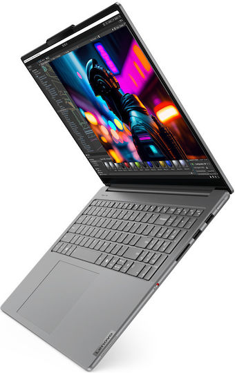 Lenovo Yoga Pro 9 16IMH9 16" 165Hz (Ultra 9-185H/32GB/1TB SSD/GeForce RTX 4060/W11 Home) Luna Grey (GR Keyboard) view 3