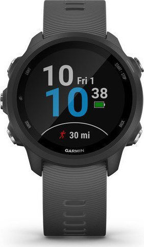Garmin Forerunner 245 42mm Waterproof Smartwatch with Heart Rate Monitor (Gray)
