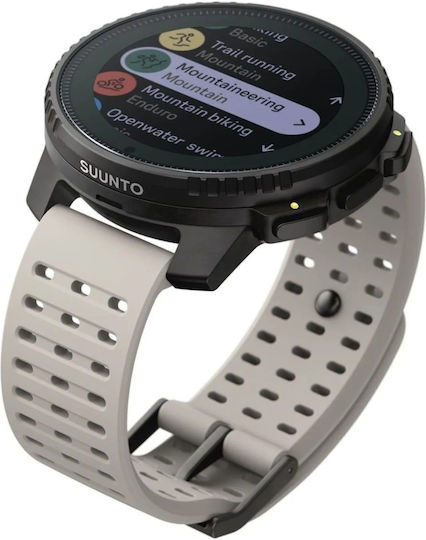 Suunto Vertical Solar Stainless Steel 49mm Waterproof Smartwatch with Heart Rate Monitor (Sand) view 5