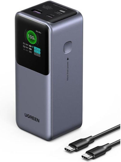 Ugreen PB721 Power Bank 20000mAh 130W with USB-A Port and 2 USB-C Ports Quick Charge 3.0 Multicolour