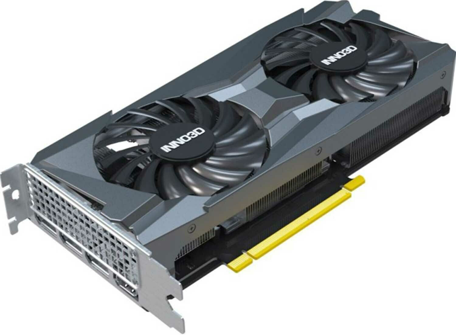 Inno 3D GeForce RTX 3060 Ti 8GB GDDR6 Twin X2 OC LHR Graphics Card N306T2-08D6X-119032DH view 4