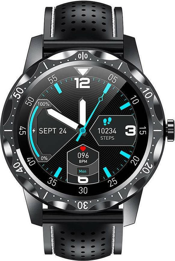 Colmi Sky 1 Plus 43mm Smartwatch with Heart Rate Monitor (Black) view 2