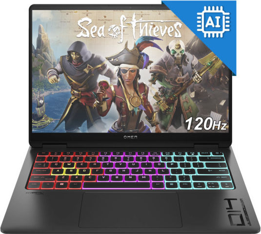 HP Omen 14-fb0034nn 14" OLED 120Hz (Ultra 7-155H/16GB/2.0TB SSD/GeForce RTX 4060/No OS) Shadow Black (International English Keyboard) view 3