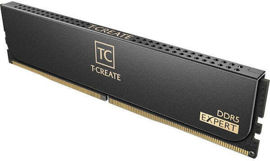 TeamGroup T-create Expert DDR5 32GB RAM with 2x16GB Modules and Speed 7200 for Desktop CTCED532G7200HC34ADC01 vue 7