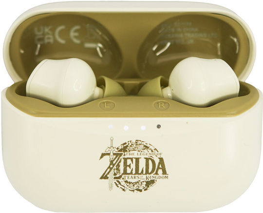OTL The Legend of Zelda: Tears of the Kingdom In-ear Bluetooth Handsfree Earphones with Charging Case White view 1