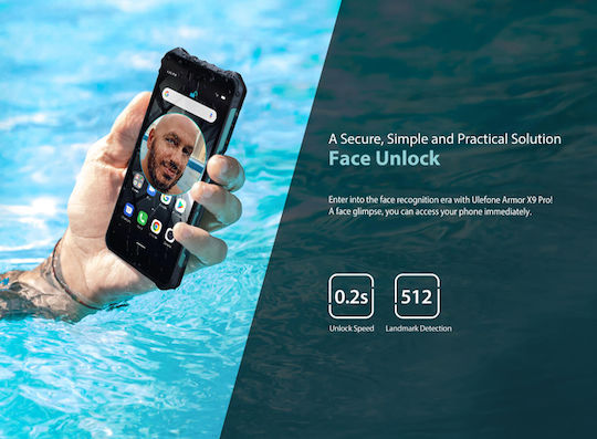 Ulefone Armor X9 Pro Dual SIM (4GB/64GB) Black view 5