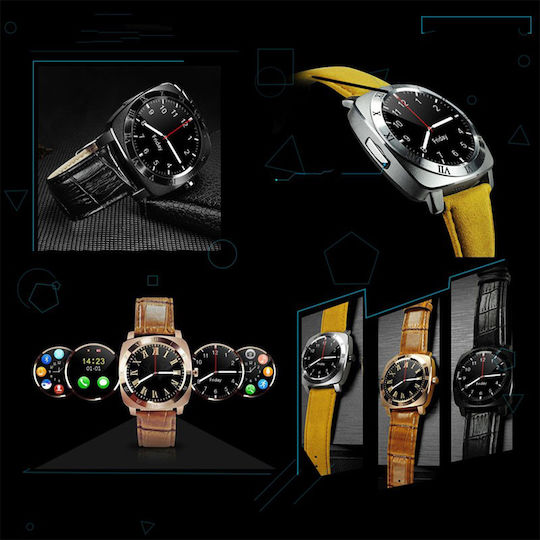 SW-1804 Smartwatch with SIM (Brown) view 3