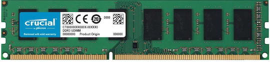Crucial DDR3 with Module 1x4GB and Speed 1600 for Desktop CT51264BD160BJ