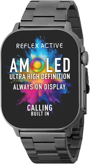 Reflex Active Series 29 36mm Smartwatch (Black Steel Bracelet) view 1