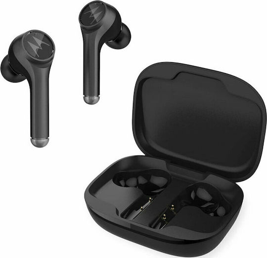 Motorola Vervebuds 800 Bluetooth Handsfree Earphones with Sweat Resistance and Charging Case Black view 3