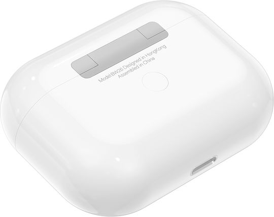 Borofone BW26 Earbud Bluetooth Handsfree Earphones with Charging Case White view 6
