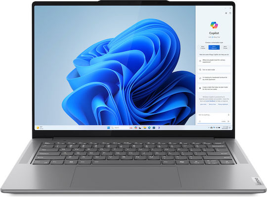 Lenovo Yoga Pro 7 14IMH9 14.5" IPS FHD Touchscreen 120Hz (Ultra 9-185H/32GB/1TB SSD/W11 Home) Luna Grey (GR Keyboard) view 1