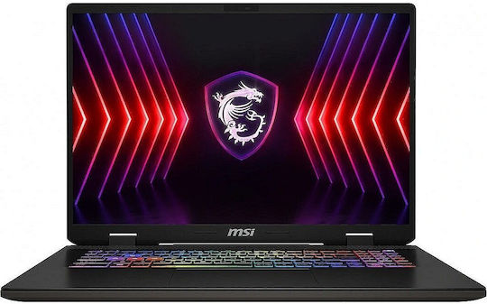 MSI Sword 17 HX B14VFKG-249XPL 17" 165Hz (i7-14650HX/16GB/1TB SSD/GeForce RTX 4060/W11 Home) (US Keyboard)