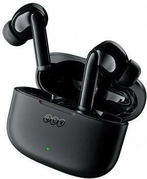 QCY T19 In-ear Bluetooth Handsfree Earphones with Charging Case Black view 2