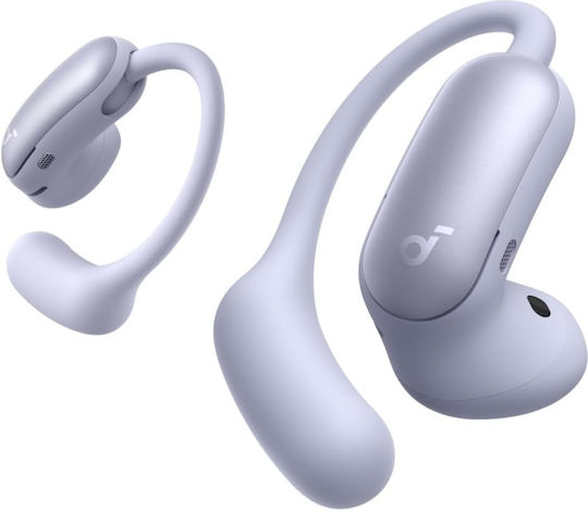 Soundcore by Anker AeroFit 2 Pro Earbud / Open Ear Bluetooth Handsfree Headphones with Sweat Resistance and Charging Case Purple