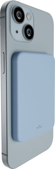 Puro MagSafe Power Bank 4200mAh 15W Light Blue view 1