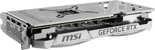 MSI GeForce RTX 4070 Super 12GB GDDR6X Ventus 2X OC White Graphics Card view 7