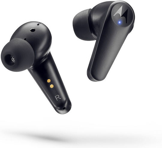 Motorola Moto Buds 600 ANC Bluetooth Handsfree Earphones with Charging Case Black vue 5