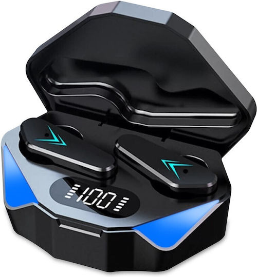 Media-Tech Assault TWS MT3606 In-ear Bluetooth Handsfree Earphones with Charging Case Black view 2