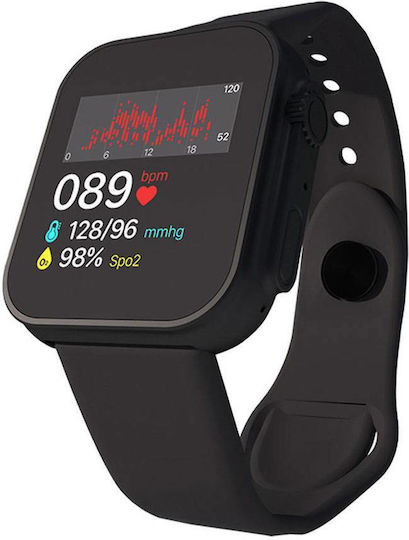 Smartwatch (Black) view 1