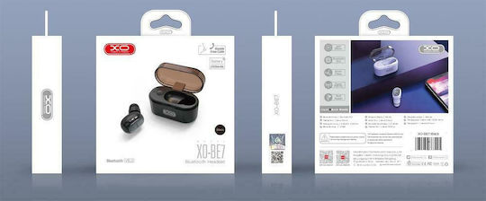 XO BE7 In-ear Bluetooth Handsfree Earphone with Charging Case White view 2