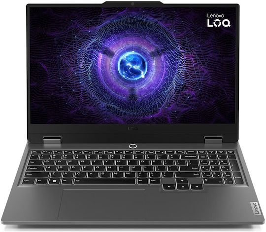Lenovo LOQ 15IAX9 15.6" IPS FHD 144Hz (i5-12450HX/16GB/1TB SSD/GeForce RTX 4050/No OS) Luna Grey (UK Keyboard) view 1