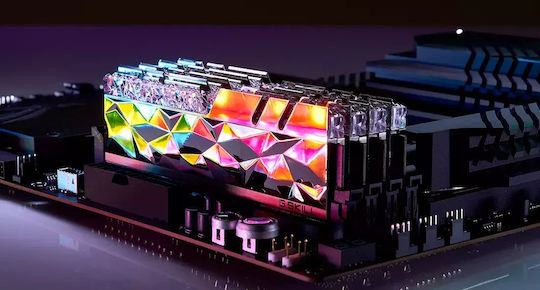 G.Skill Trident Z Royal Elite DDR4 64GB RAM with 4x16GB Modules and Speed 3600 for Desktop F4-3600C16Q-64GTESC vue 5
