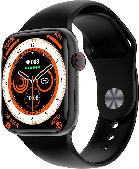 DT8 Mini Smartwatch (Black) view 1