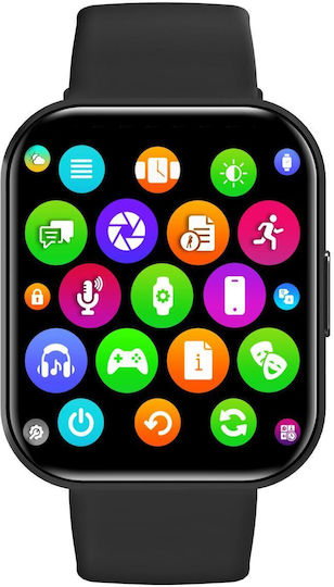 Celly Trainer Ultra Smartwatch (Black) view 1