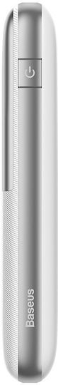 Baseus Bipow Pro Power Bank 10000mAh 20W with 2 USB-A Ports and USB-C Port White view 8