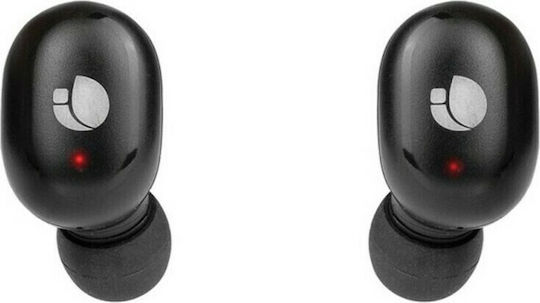 NGS Artica 400 In-ear Bluetooth Handsfree Earphones with Charging Case Black vue 2