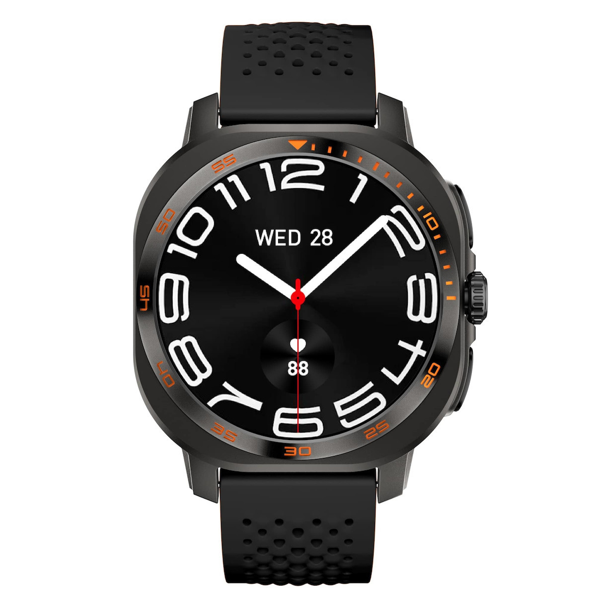 Aurafit Am32 Smartwatch (Black) view 2