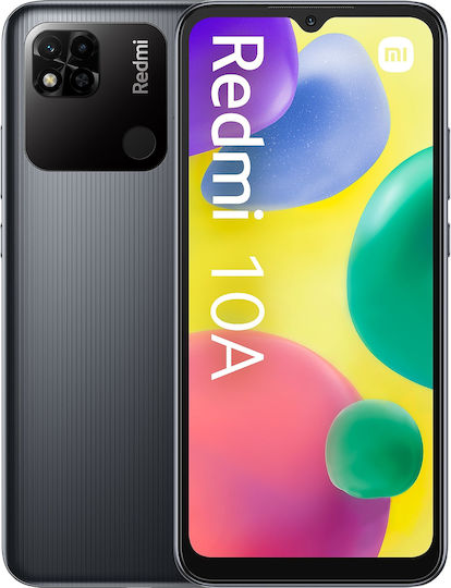 Xiaomi Redmi 10A Dual SIM (4GB/128GB) Graphite Gray view 4
