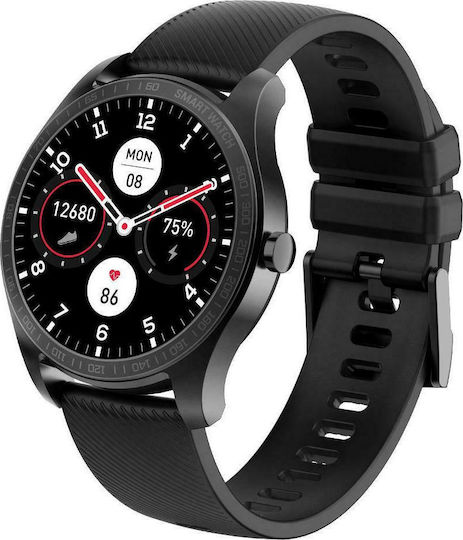 KW11 Smartwatch with Heart Rate Monitor (Black)