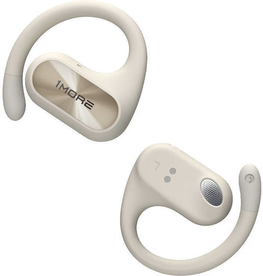 1More Fit SE Open Earbud Bluetooth Handsfree Earphones with Sweat Resistance and Charging Case White