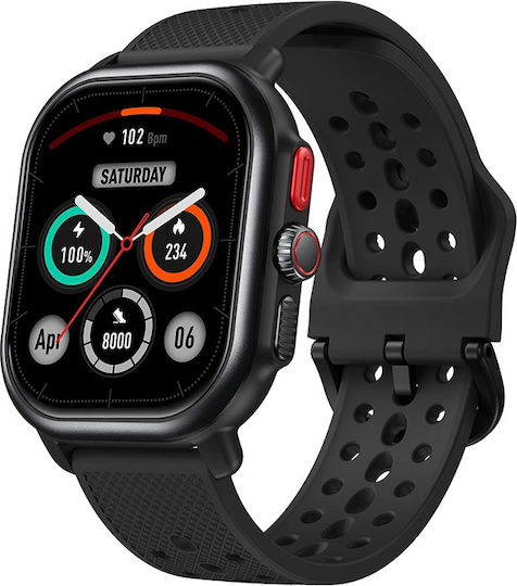 Zeblaze Beyond 3 Pro Aluminium Smartwatch with Heart Rate Monitor (Black)