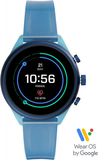 Fossil Sport FTW6059 Smartwatch (Blue) view 1
