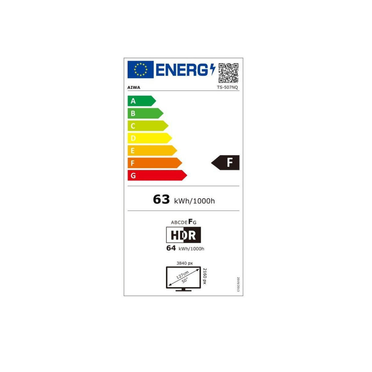 Aiwa Smart TV 50" 4K UHD QLED TS-507NQ (2025) view 2