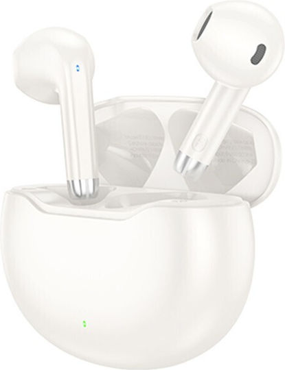 Hoco EW61 June In-ear Bluetooth Handsfree Earphones with Charging Case White view 3